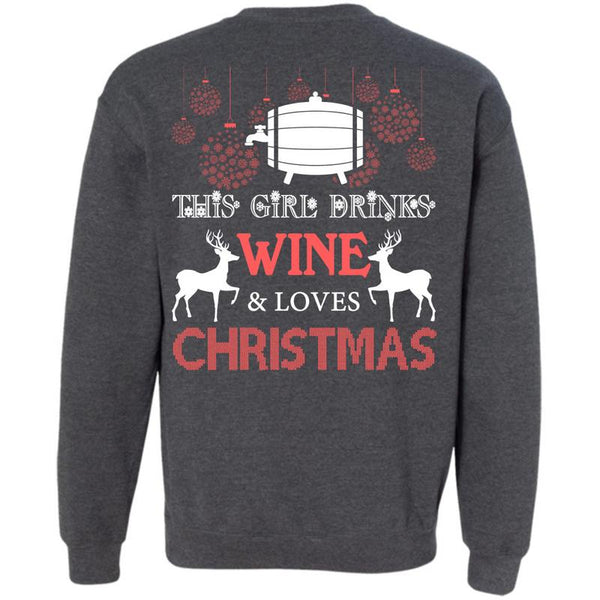 Loves Christmas T Shirt, This Girl Loves Christmas Sweatshirt