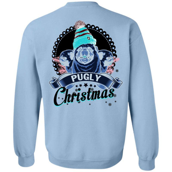 I Love My Dog T Shirt, Pugly Christmas Sweatshirt