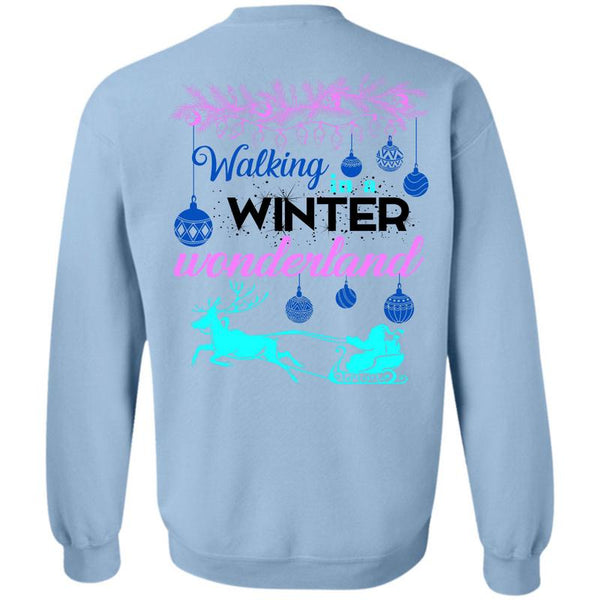 This Girl Loves Christmas T Shirt, Walking Winter Wonderland Sweatshirt