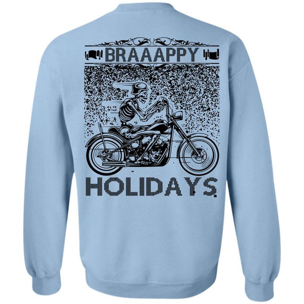 This Girl Loves Christmas T Shirt, Braaappy Holidays Sweatshirt