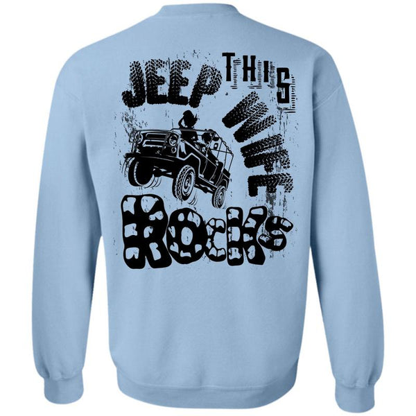 Being A Driver T Shirt, This Jeep Wife Rocks Sweatshirt
