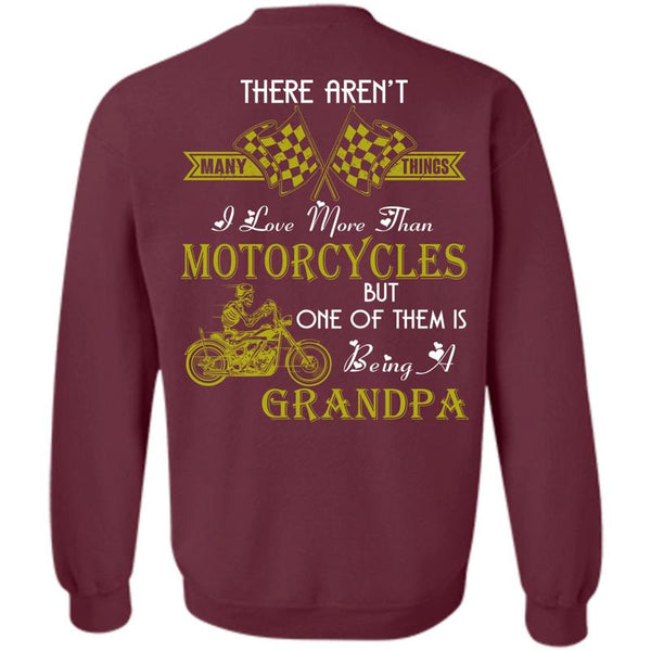 Being A Grandpa T Shirt, I Love Biking Sweatshirt