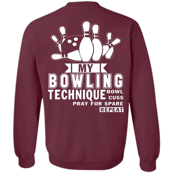Being A Bowler T Shirt, I Love Bowling Sweatshirt