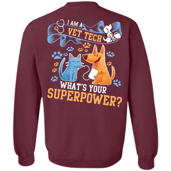 Being A Doctor T Shirt, I Love Vet Tech Sweatshirt