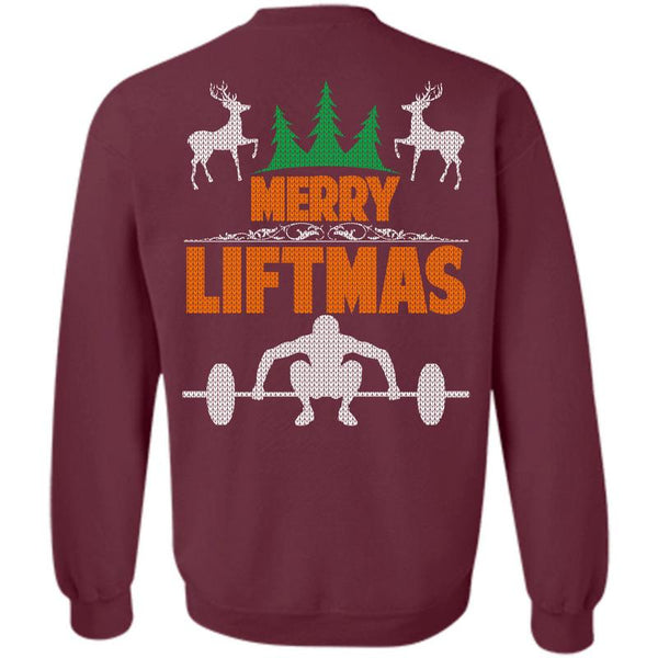 I Love Christmas T Shirt, I Love Gym Sweatshirt