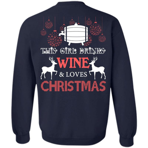 Loves Christmas T Shirt, This Girl Loves Christmas Sweatshirt