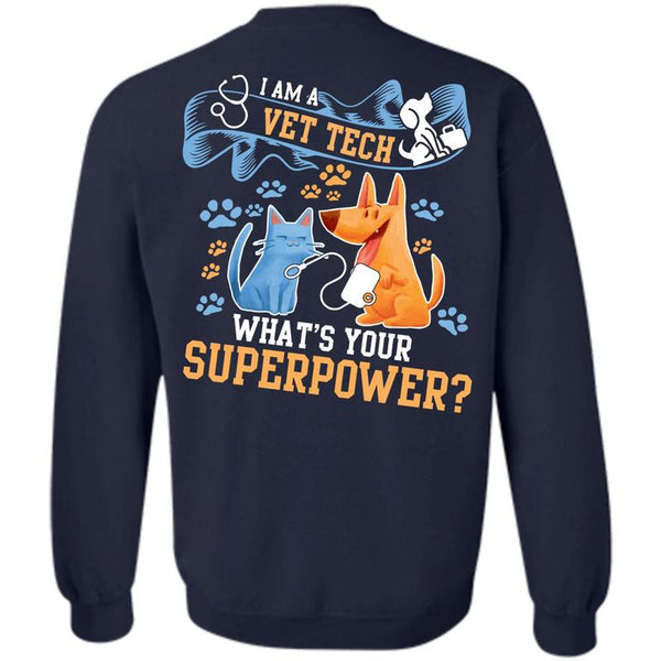 Being A Doctor T Shirt, I Love Vet Tech Sweatshirt