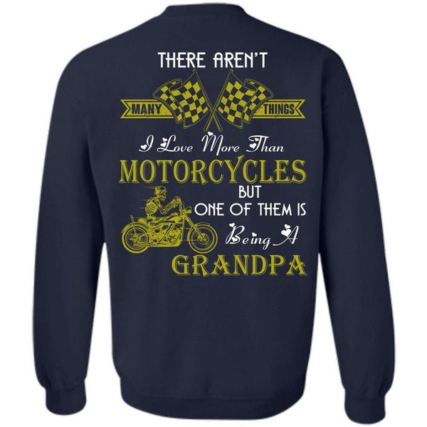 Being A Grandpa T Shirt, I Love Biking Sweatshirt