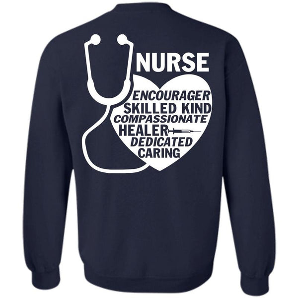 Healer Dedicated Caring T Shirt, I Love Nursing Sweatshirt