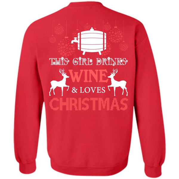 Loves Christmas T Shirt, This Girl Loves Christmas Sweatshirt