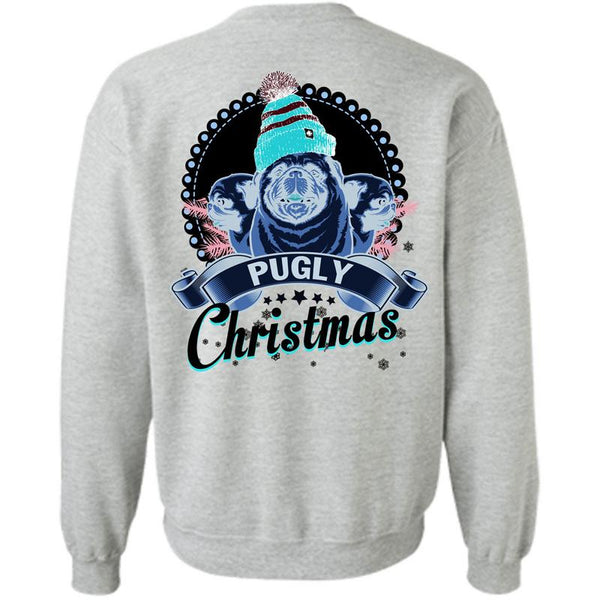 I Love My Dog T Shirt, Pugly Christmas Sweatshirt