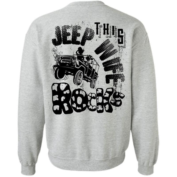 Being A Driver T Shirt, This Jeep Wife Rocks Sweatshirt