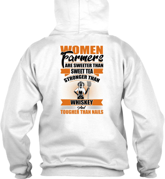 Women Farmers Are Sweeter T Shirt, I Love Farming T Shirt