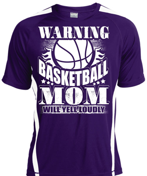Warning Basketball Mom T Shirt, Being A Mom T Shirt, Cool Shirt