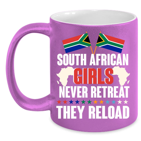 South African Girls Coffee Mug, Cute Gift For My Girlfriend Coffee Cup