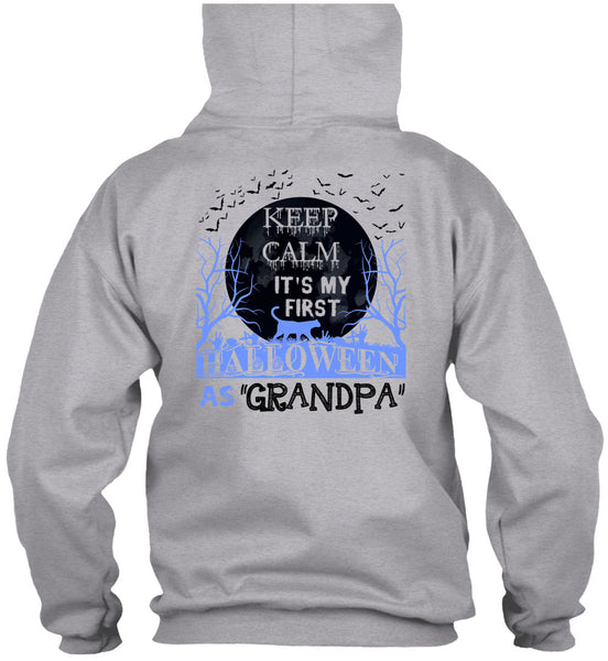 Keep Calm It's My First Halloween As Grandpa T Shirt, Wait For Halloween T Shirt