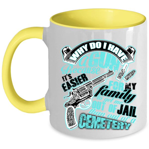 Cool Gift For Dad Coffee Mug, My Family Accent Mug