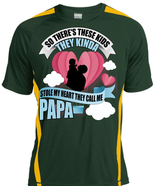 They Call Me Papa T Shirt, Stole My Heart T Shirt, Cool Shirt