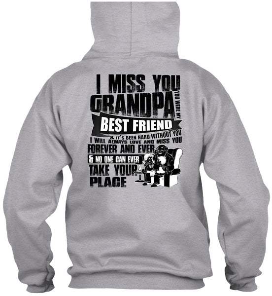 I Miss You Grandpa T Shirt, I Love Grandpa T Shirt