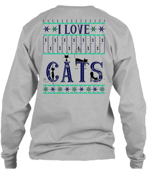 I Love Cats T Shirt, Happy New Year T Shirt