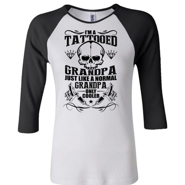 I'm A Tattooed Grandpa T Shirt, I Love Tattoo T Shirt, Awesome T-Shirts