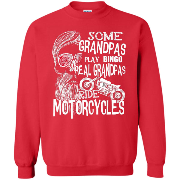 Real Grandpas Ride Motorcycles T Shirt, Coolest Grandpas Sweatshirt