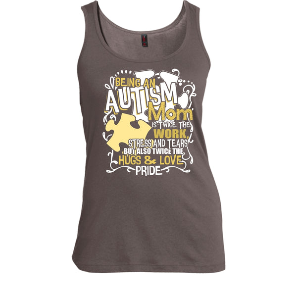 Being An Autism Mom T Shirt, I'm Autism Mom Tank Top