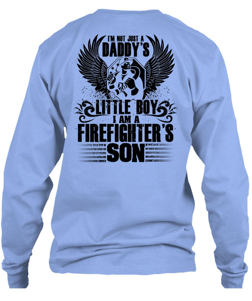 Daddy's Little Boy T Shirt, I Love Firefighter T Shirt