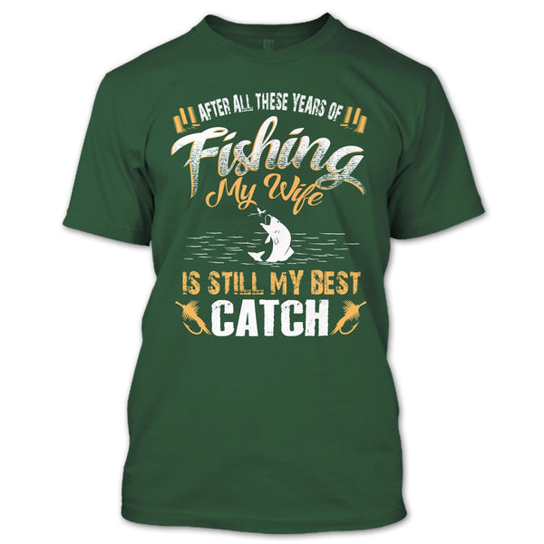 A black t-shirt with the shopify logo