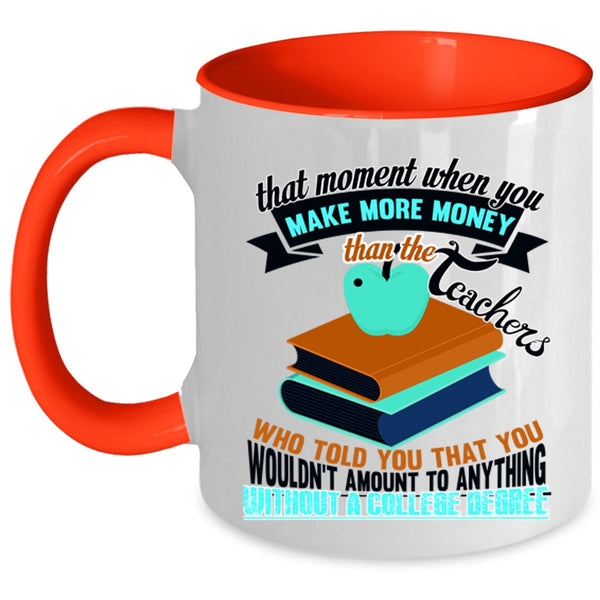 Awesome Gift For Teacher Coffee Mug, Cute Teachers Accent Mug