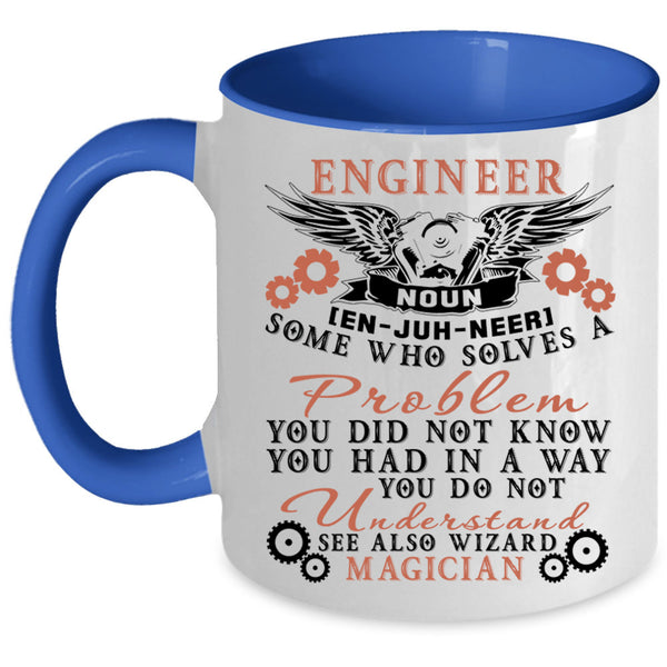 Cool Gift For Engineers Coffee Mug, Engineer Accent Mug