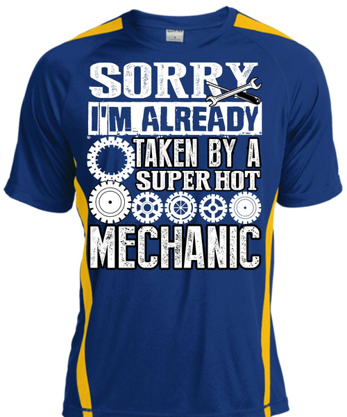 I'm Already Taken By A Mechanic T Shirt, I Love Mechanic T Shirt, Cool Shirt