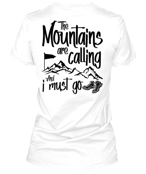 The Mountains Are Calling T Shirt, I Love Hiker T Shirt