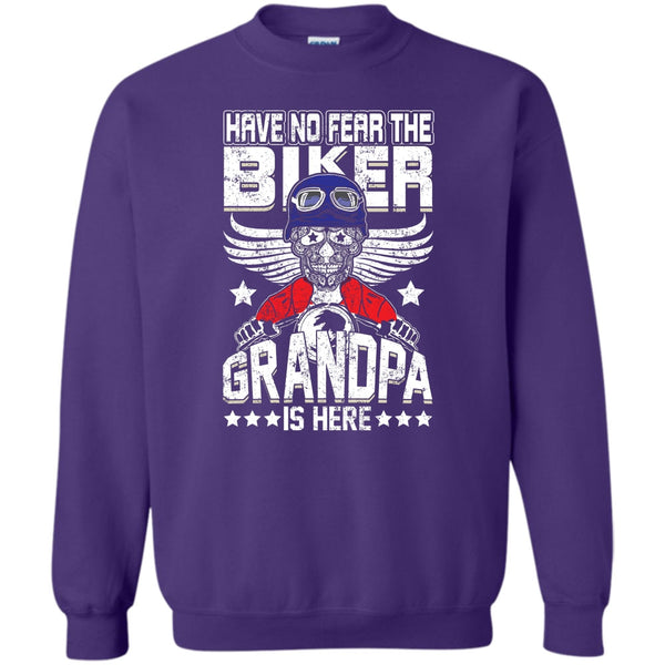 Coolest Biker Grandpa T Shirt, Gift For Grandpa Sweatshirt