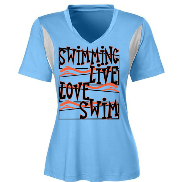 Swimming Live Love Swim T Shirt, I Love Swimming T Shirt, Awesome T-Shirts