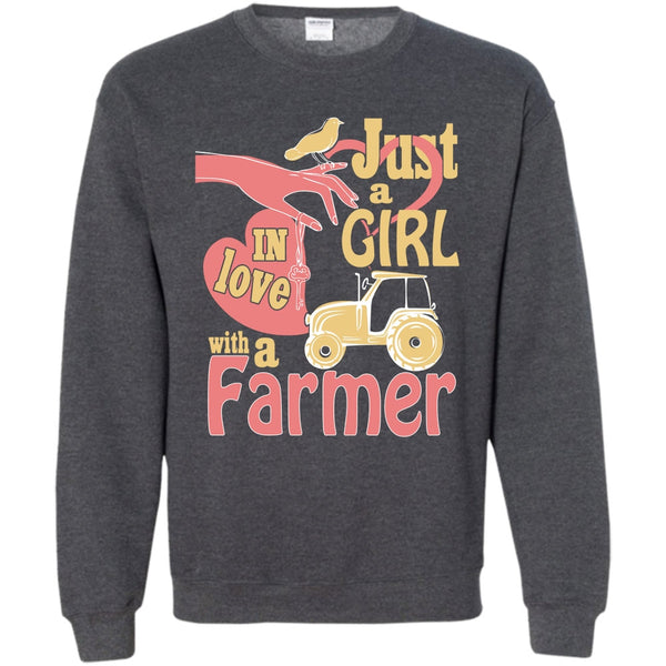 In Love With A Farmer T Shirt, Coolest Farmer Sweatshirt