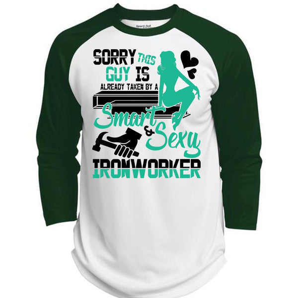 Smart Ironworker T Shirt, I Love Ironworker T Shirt, Awesome T-Shirts  (Polyester Game Baseball Jersey)