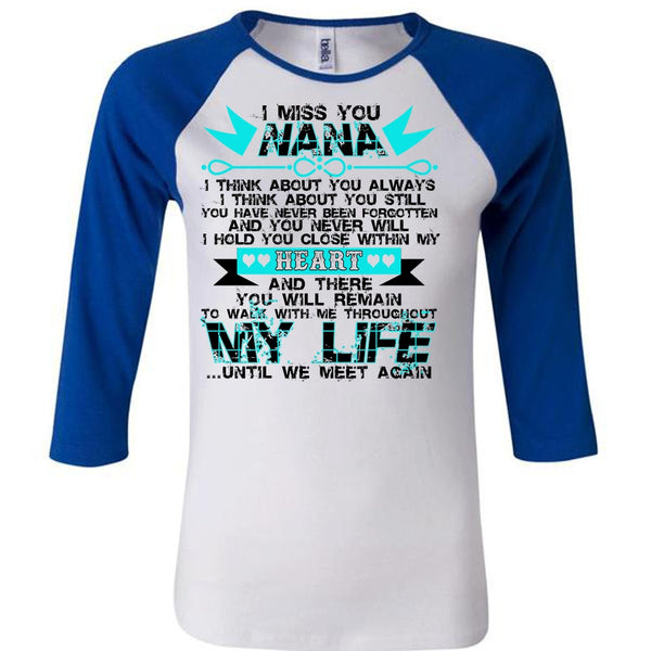 I Miss You Nana T Shirt, I Love Nana T Shirt, Awesome T-Shirts