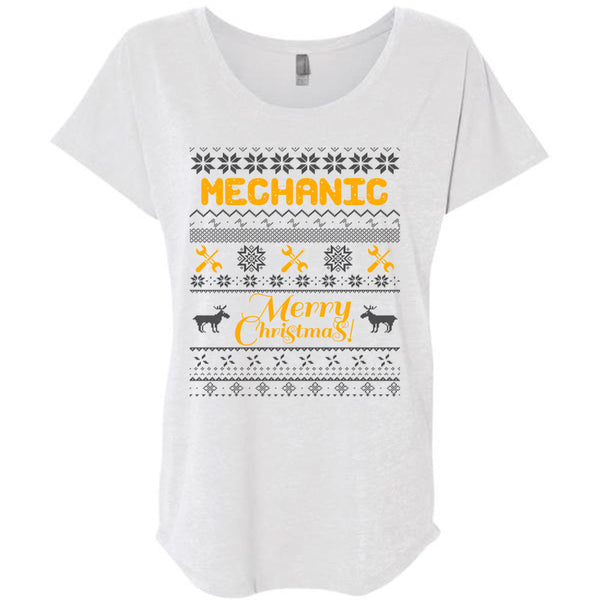 Mechanic Merry Christmas T Shirt, I Love Mechanic T Shirt, Awesome T-Shirts