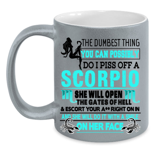 Birthday Gift For Daughter Coffee Mug, Scorpio Accent Mug