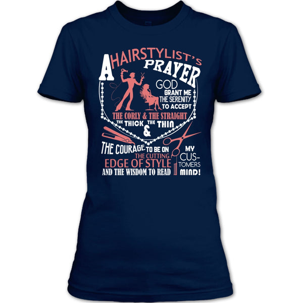 A Hair Stylist's Prayer T Shirt, Hair Stylist's Prayer T Shirt