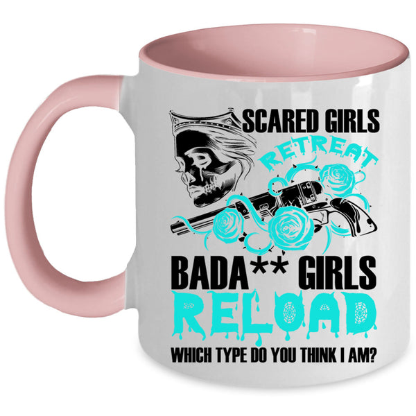 Which Type Do You Think I Am Coffee Mug, Scared Girls Retreat Accent Mug