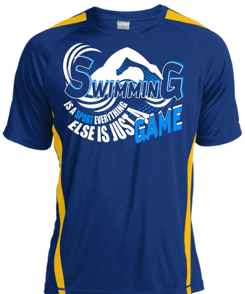 Swimming Is A Sport T Shirt, Else Is Just A Game T Shirt, Cool Shirt