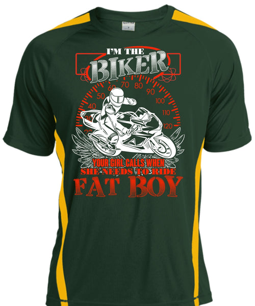 I'm The Biker T Shirt, Ride Fat Boy T Shirt, Cool Shirt