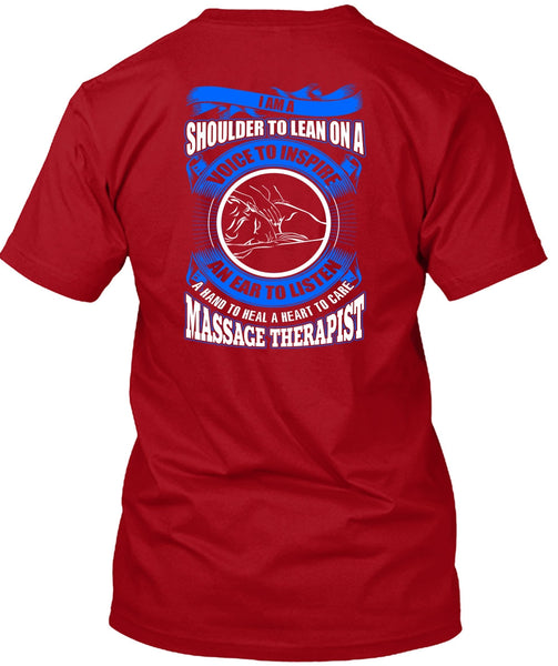 Massage Therapist T Shirt, Voice To Inspire T Shirt