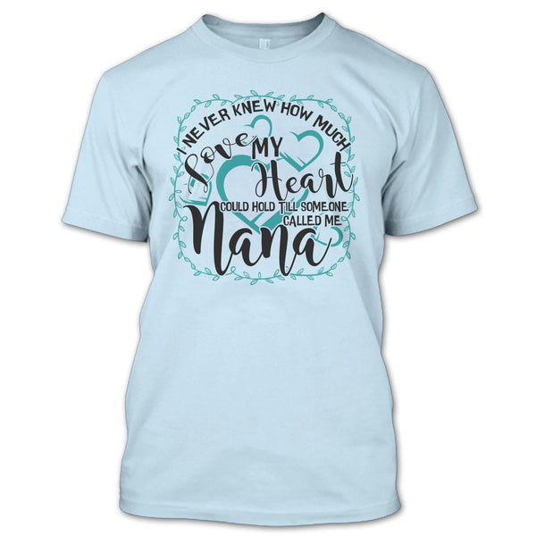 How Much Love My Heart T Shirt, Gift For Nana T Shirt