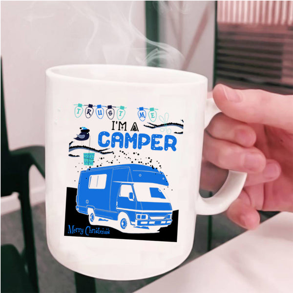 Christmas Gift For Camper Coffee Mug, I'm A Camper Cup