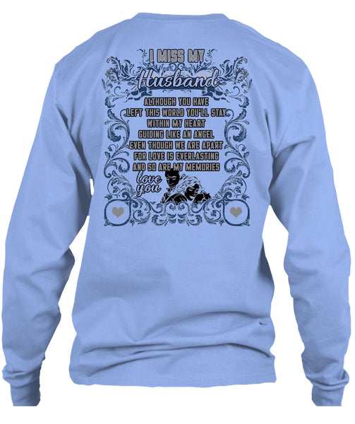 I Miss My Husband T Shirt, I Love Husband T Shirt