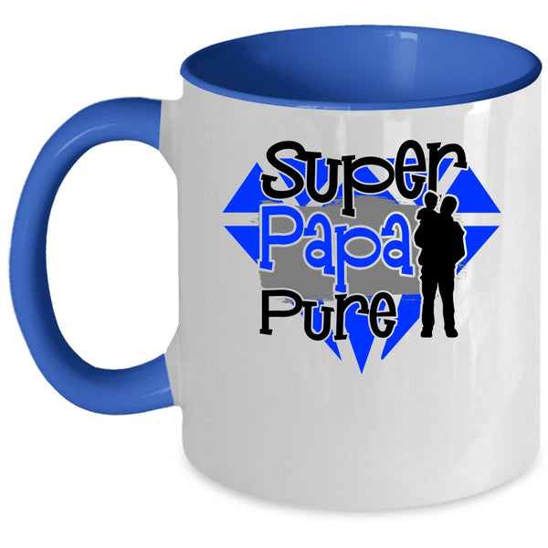 Awesome Dad Coffee Mug, Cool Papa Pure Accent Mug