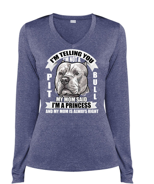 I'm Not A Pit Bull T Shirt, I'm A Princess T Shirt